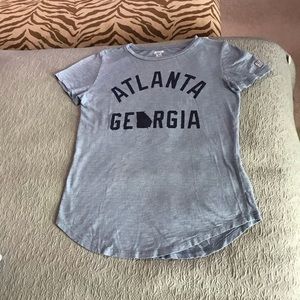Light blue Atlanta Georgia T shirt xs